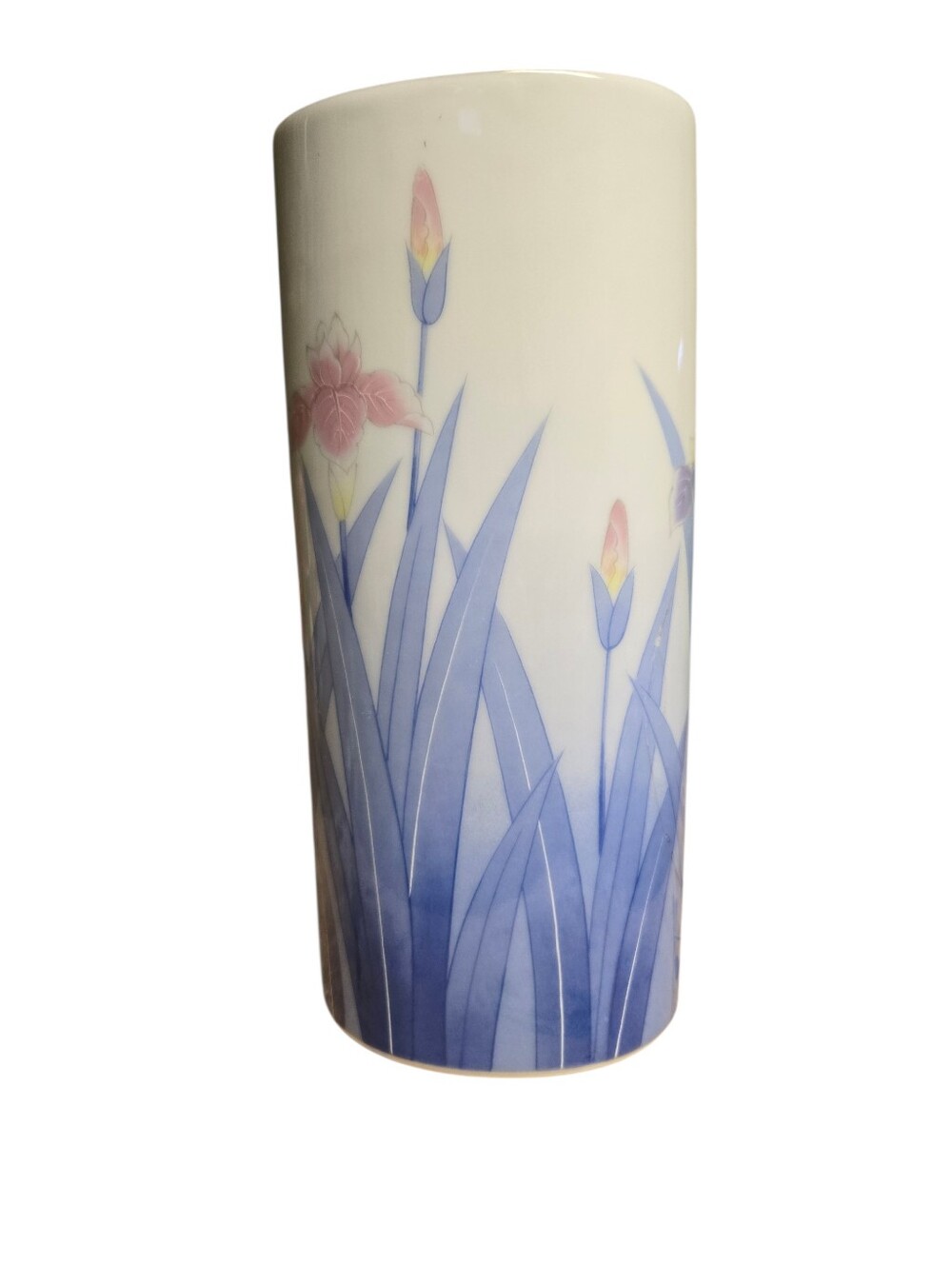 Vintage Otagiri Mercantile Company (OMC) Porcelain Vase Made In Japan. 8" Tall